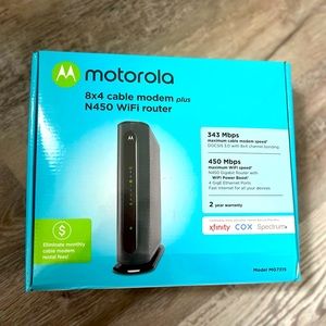 Motorola Cable Modem Plus Wifi Router